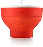 Lékué Recipiente para cocinar Palomitas, Rojo, Standard