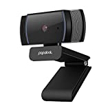 papalook AutoFocus Webcam 1080P con Microfono para PC, AF925 USB Cámara Web Enfoque Automático para Streaming en Vivo, CAM Compatible con Zoom/Skype/Teams, Mac/Portátil/Computadora/Ordenador - Negro