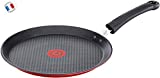 Tefal Character C6823802 Sartén para Crepes, 25 Cm, Material Antiadherente, Negro