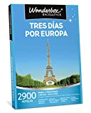 WONDERBOX Caja Regalo - Tres DÍAS por Europa - Dos Noches con desayunos a Elegir Entre 2.900 hoteles para Dos Personas.
