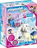 PLAYMOBIL Magic Trol de Nieve con Trineo con Efecto de Luz, A Partir de 4 años (9473)