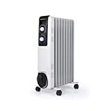 Orbegozo RF 2000 Radiador de Aceite, 2000W de Potencia, construcción Modular de 9 Elementos y diseño en Color Blanco, Plástico