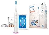 Philips Sonicare Hx9901/63 Diamondclean Smart - Cepillo de Dientes Eléctrico con App de Formación Personalizada, Sensor de Presión, 4 Modos, 3 Intensidades y Cargador de Vaso, color Oro Rosa