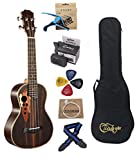 Paisen 23 pulgadas Ukelele Hawaiano de madera palosanto profesional con afinador cejilla Correa ukeleles Funda de transporte Aquila cuerda de ukeleles púa enviar un conjunto completo de accesorios