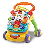 VTech - Andador andandín 2 en 1, correpasillos con música y luces, patas plegables, panel extraíble, regulador de velocidad, multicolor, versión ESP, embalaje estándar