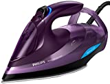 Philips GC4934/30 Azur Advanced - Plancha Ropa Vapor sin quemaduras ni necesidad de realizar ajustes de la temperatura, 3000 W, Golpe Vapor 230g, Vapor Continuo 55g, Suela Steam Glide Plus