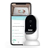 Owlet Cámara Vigilabebés: vídeo HD cifrado y seguro desde cualquier lugar, con notificaciones de sonido y movimiento (NUEVO)