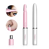 TOUCHBeauty Recortador de orejas de nariz eléctrico, Recortador de cejas, Depiladora Cejas, todo en un depilador para mujeres, tecnología de afeitar sin dolor AG-1458