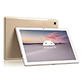 Tablet 10.1 Pulgadas 4G LTE+5G WiFi Android 10 Blackview Tab8, 4GB RAM+64GB ROM (TF 128GB), Octa-Core, Batería 6580mAh, Tableta con Cámara 13MP+5MP, 1920*1200, Dual SIM/Face ID/GPS/OTG/Bluetooth-Oro