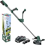 Bosch Cortabordes a batería UniversalGrassCut 18-260 (1x batería 2,0 Ah, sistema de 18V, ? de corte: 26 cm, empuñaduras ajustables, en caja)