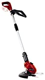 Einhell Recortabordes inalámbrico - GE-CT 18 Li Solo (18V, ancho de corte: 24cm, tiempo max. de ejecución 55min, tiempo de carga 40 min), Color Rojo, No incluye batería ni cargador