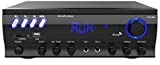 Audibax Zero 500 Amplificador HiFi Bluetooth Karaoke con Entrada de 2 Micros USB y SD