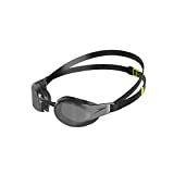 Speedo Fastskin Elite Mirror Gafas de Natación, Unisex Adulto, Negra/Gris, Talla Única