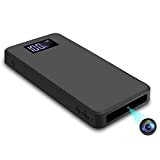 Cámaras espías Ocultas, 10000mAh Mini cámara de Seguridad 1080P con visión Nocturna Detección de Movimiento Gravedad Sensor Grabación en Bucle (con Tarjeta de 32GB)