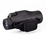 Svbony SV32 Monocular 12x50, Prisma Bak4 Lente FMC, Impermeable Telescopio Monocular de Alta definición para observación de pájaros, Caza, Camping, Viajes