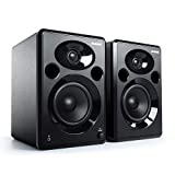 Alesis Elevate 5 MKII - Pareja de altavoces de escritorio y monitores de estudio amplificados, para producción musical, PC/Mac, multimedia, juegos 80 W