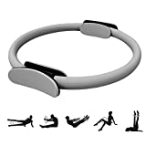 Anillo de pilates, círculo de pilates, 38 cm, para ejercicios de ejercicio, pilates, círculo de resistencia, yoga, gimnasio, entrenamiento para quemar grasa en el interior y los muslos externos