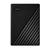 WD 2TB My Passport Portable HDD USB 3.0 with software for device management, backup and password protection - Black - Works with PC, Xbox and PS4