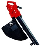 Einhell Aspirador/soplador de hojas - GC-EL 2500 E - Selector de función de succión/soplado, control electrónico de velocidad, correa de transporte, bolsa de recolección de 40 litros