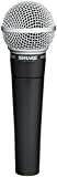 Shure SM58-LCE El micrófono de Voz dinámico está diseñado para el Uso Profesional en Voces en actuaciones en Vivo, Refuerzo de Sonido y grabaciones de Estudio - (No se Incluye el Cable)