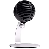SHURE Micrófono MV5C para oficina en casa, micrófono de conferencia para Mac y PC, voz y llamadas nítidas, configuración rápida y sencilla, funciona con equipo, zoom y otros - Negro