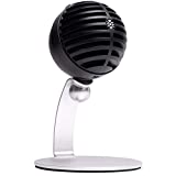 Shure MV5C Micrófono de Oficina en casa, micrófono de Conferencia para Mac & PC, diseño Duradero y portátil, configuración rápida y fácil, Funciona con Equipo, Zoom y Otros - Negro (MV5C -USB)