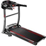 FITFIU Fitness MC-200 - Cinta de correr Plegable, 14 km/h, 1500 W, superficie de carrera 40x110cm, pulsómetro, 12 programas