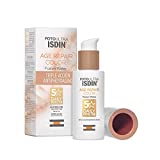 Foto Ultra Isdin Age Repair Color Spf 50, Protector Solar Facial Con Color Y Triple Acción Antifotoenvejecimiento, Cobertura Natural, Disimula Imperfecciones, 50 Ml