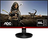 AOC Gaming G2490VXA: monitor FHD de 24 pulgadas, 144 HZ, MPRT de 1 ms, VA, AMD FreeSync Premium, retardo de entrada bajo, altavoces incorporados (1920 x 1080 @ 144 Hz, 350 cd/m², HDMI/DP)