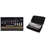 Korg Volca BeatsSintetizador y caja de ritmos + UDG U8435BL Creador carcasa rígida para Korg Volcacolor negro