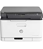 HP Color Laser MFP 178nw 4ZB96A, Impresora Láser Color Multifunción, Imprime, Escanea y Copia, Wi-Fi, Ethernet, USB 2.0 alta velocidad, HP Smart App, Panel de Control LCD, Blanca y Gris