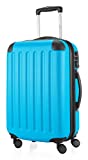 HAUPTSTADTKOFFER - Spree - Equipaje de Mano expandible, TSA, 55 cm, 49L, Azul Cian