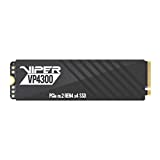 Patriot Viper VP4300 Unidad de Estado sólido SSD de 1TB NVMe M.2 de Alta Velocidad Gen 4 PCIe x4 - VP4300-1TBM28H - Velocidad de Lectura hasta 7400 MB/s y Escritura de 5500 MB/s