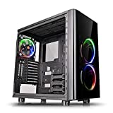 Thermaltake View 31 TG RGB Midi-Tower - Caja de ordenador (PC, SPCC, Vidrio templado, ATX, Micro-ATX, Mini-ITX, Juego), Negro-RGB