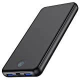 iPosible Batería Externa Carga Rápida 26800mAh Power Bank 18W PD QC 3.0 Cargador Movil Portátil con 3 Salidas y 2 Entradas Type-C Batería Externa para Android Smartphones Tabletas etc