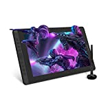 Huion Kamvas 16 2021 Tableta Gráfica con Pantalla, Monitor de Dibujo Totalmente Laminado de 15,6 Pulgadas,Compatible con Android,Ideal para la Oficina en Casa y el Aprendizaje Electrónico,Color Negro