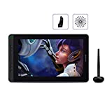 HUION Kamvas 13 Tableta gráfica con pantalla tiene el lápiz con tecnología PenTech3.0 avanzada, película antirreflejos y pantalla de pantalla completa,adecuada para pintura,reuniones en línea (Purple)