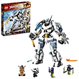 LEGO 71739 Ninjago Legacy Combate en el Titán Robot de Zane, Juguete de Construcción para Niños Pequeños, Set con Armas y Mini Figuras de Zane y Jay