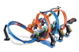Hot Wheels Triple Looping, pista de coches de juguete (Mattel FTB65), Exclusivo en Amazon