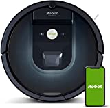 Robot aspirador Wi-Fi iRobot Roomba 981 - 2 cepillos goma multisuperficie - Mascotas -Recarga y reanuda -Sugerencias personalizadas -Compatible asistente voz y Coordinación Imprint -Más potencia, Azul