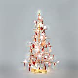 xmas3 SKU202 M 125 - Árbol de Navidad, Color Beige