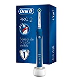 Oral-B PRO 2 CrossAction Cepillo de Dientes Eléctrico con Mango Recargable, Tecnología Braun y 1 Cabezal de Recambio, Temporizador y Control de Presión, 2000N - Blanco