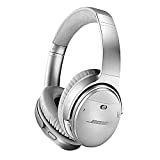 Auriculares Bluetooth con Cancelación de Ruido Bose QuietComfort 35 II: Auriculares externos Inalámbricos con Micrófono Integrado y Control por Voz de Alexa, Plata