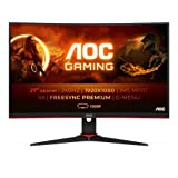 AOC C27G2ZE/BK - Monitor curvo gaming de 27