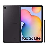 Samsung Galaxy Tab S6 Lite - Tablet de 10.4” (LTE, 4G, Procesador Exynos 9611, RAM de 4GB RAM, Almacenamiento de 64GB, Android 10) - Color Gris, Versión española