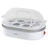 Clatronic EK 3497 - Cuece huevos, para 6 huevos cocidos, 400 W, color blanco