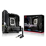 ASUS ROG Strix Z690-I Gaming WiFi - Placa Base Gaming Intel LGA 1700 ATX (VRM de 10+1 Fases, DDR5, PCIe 5.0, Wi-Fi 6E, LAN de 2.5 GB, Dos M.2, Tarjeta SATA del Panel Frontal ROG y Aura Sync)