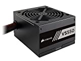 Corsair CP-9020171-EU, Fuente de Alimentación (PFC Activo, 80 Plus), 550 W, Negro