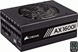 Corsair AX1600i - Fuente de Alimentación Digital Totalmente Modular (1600 W, Certificación 80 Plus Titanium) Negro