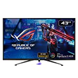 ASUS ROG Strix XG438Q - Monitor Gaming de 43'' 4K (3840x2160, 16:9, 120 Hz, 4 ms, Freesync Premium Pro, HDR 600, USB, DVI, Displayport, HDMI) Negro